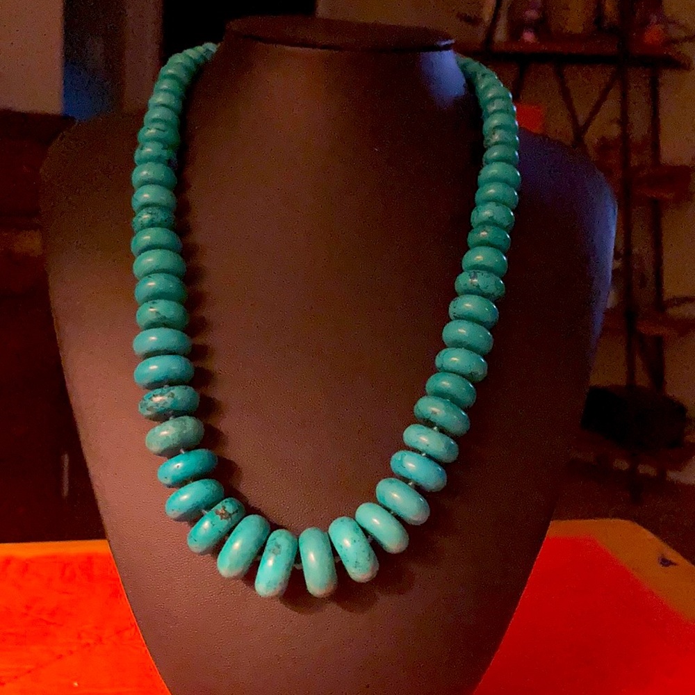 Statement piece turquoise stones